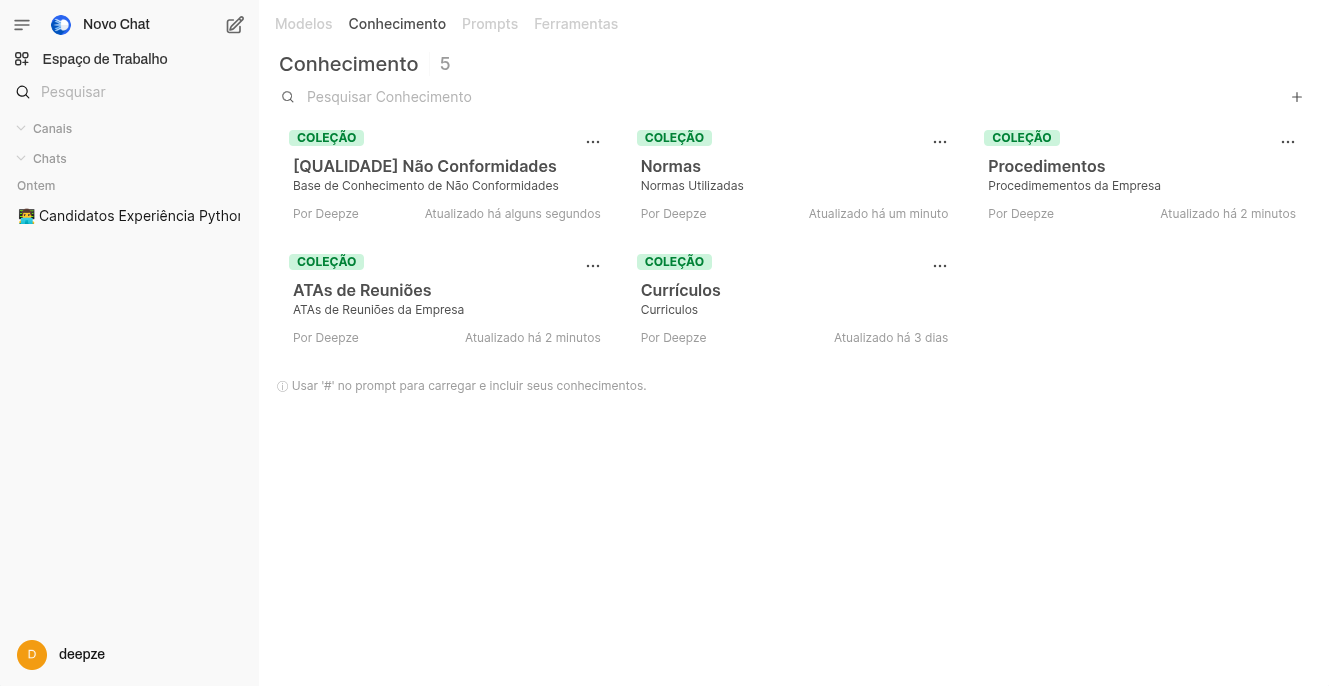 Base de Conhecimento